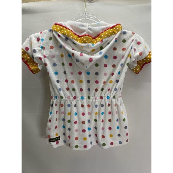 Matilda Jane Camp MJC Sunfish Cover Up Beachy Terry Cloth Button Up Size 4 - Picture 5 of 5